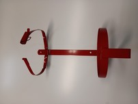 Metallhalter Feuerlöscher
